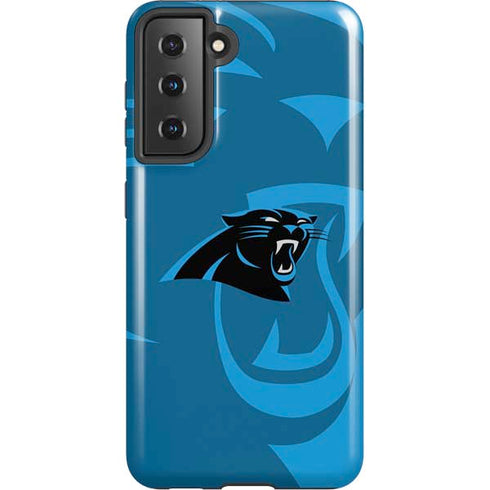 NFL Carolina Panthers Double Vision Galaxy S21 5G Pro Case