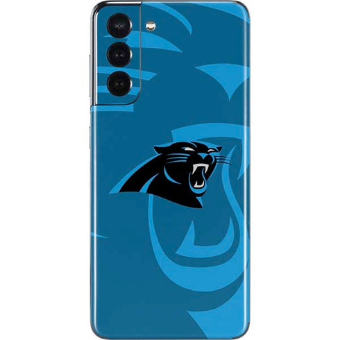 NFL Carolina Panthers Double Vision Galaxy S21 5G Skin