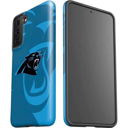 NFL Carolina Panthers Double Vision Galaxy S21 FE Pro Case