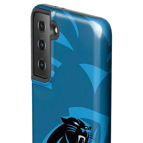 NFL Carolina Panthers Double Vision Galaxy S21 Plus 5G Pro Case