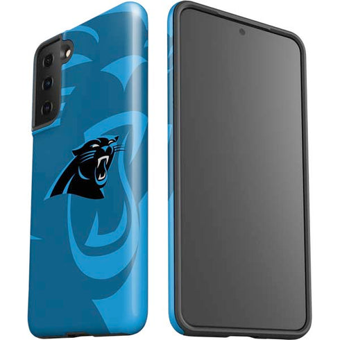 NFL Carolina Panthers Double Vision Galaxy S21 Plus 5G Pro Case