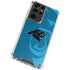 NFL Carolina Panthers Double Vision Galaxy S21 Ultra 5G Clear Case