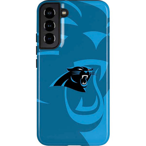 NFL Carolina Panthers Double Vision Galaxy S22 Plus Pro Case