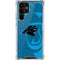 NFL Carolina Panthers Double Vision Galaxy S22 Ultra Clear Case
