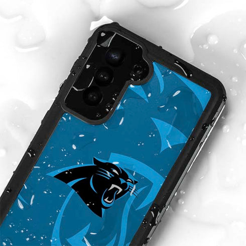 NFL Carolina Panthers Double Vision Galaxy S23 Plus Waterproof Case