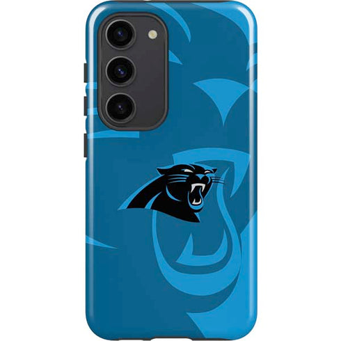 NFL Carolina Panthers Double Vision Galaxy S23 Pro Case