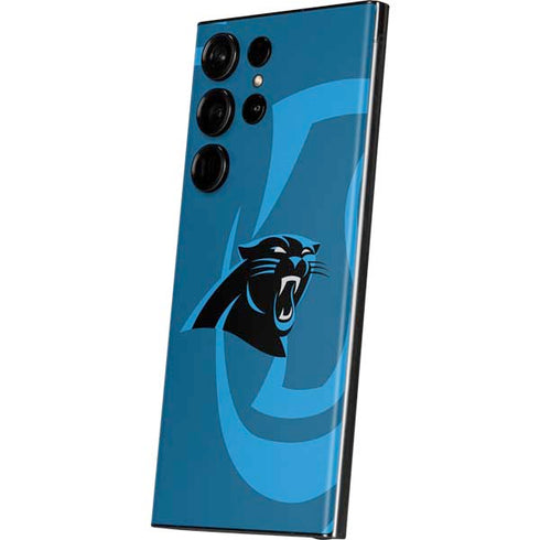 NFL Carolina Panthers Double Vision Galaxy S23 Ultra Skin