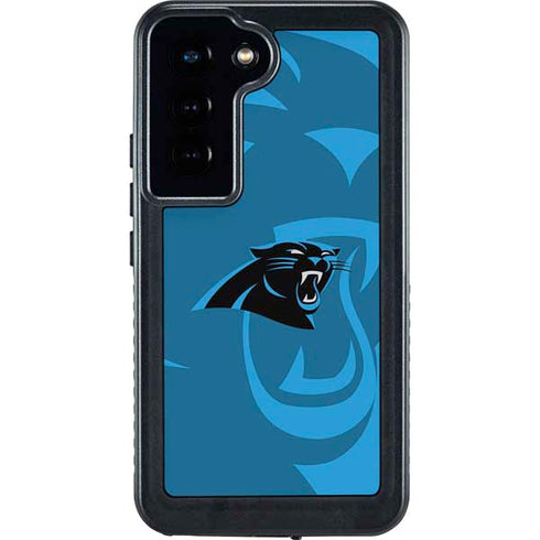 NFL Carolina Panthers Double Vision Galaxy S23 Waterproof Case