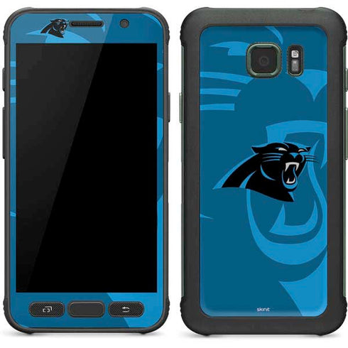 NFL Carolina Panthers Double Vision Galaxy S7 Active Skin