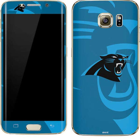 NFL Carolina Panthers Double Vision Galaxy S7 Edge Skin