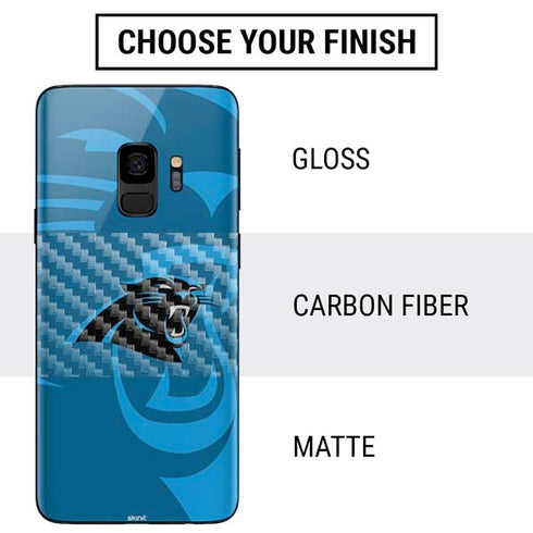 NFL Carolina Panthers Double Vision Galaxy S9 Skin