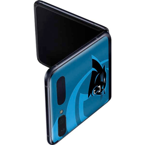 NFL Carolina Panthers Double Vision Galaxy Z Flip Skin