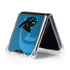 NFL Carolina Panthers Double Vision Galaxy Z Flip5 5G Clear Case