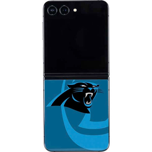 NFL Carolina Panthers Double Vision Galaxy Z Flip5 5G Skin