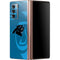 NFL Carolina Panthers Double Vision Galaxy Z Fold2 5G Skin