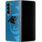 NFL Carolina Panthers Double Vision Galaxy Z Fold4 5G Skin