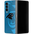 NFL Carolina Panthers Double Vision Galaxy Z Fold4 5G Skin