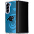 NFL Carolina Panthers Double Vision Galaxy Z Fold5 5G Clear Case
