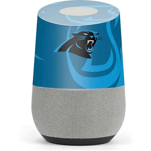 NFL Carolina Panthers Double Vision Google Home Skin