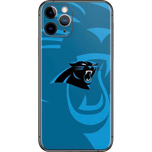 NFL Carolina Panthers Double Vision iPhone 11 Pro Skin
