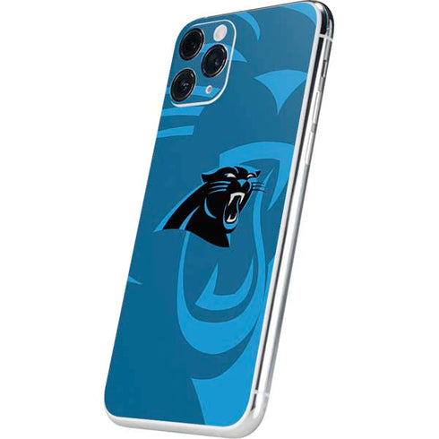 NFL Carolina Panthers Double Vision iPhone 11 Pro Skin