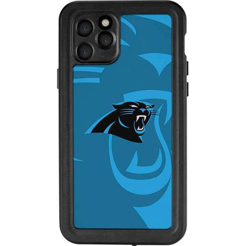 NFL Carolina Panthers Double Vision iPhone 11 Pro Waterproof Case