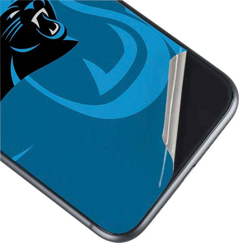 NFL Carolina Panthers Double Vision iPhone 11 Skin