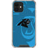 NFL Carolina Panthers Double Vision iPhone 12 Clear Case