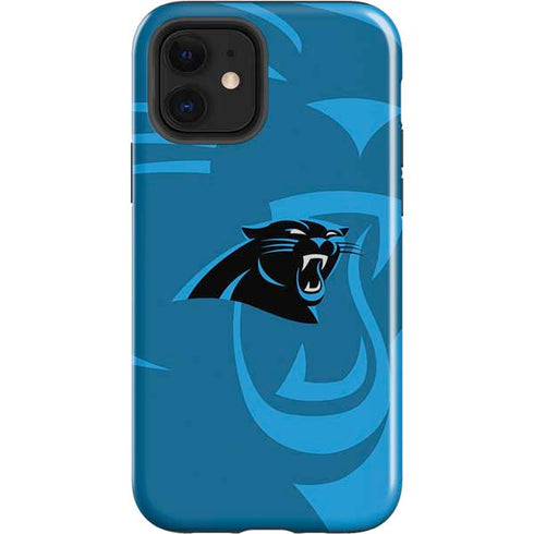 NFL Carolina Panthers Double Vision iPhone 12 Impact Case