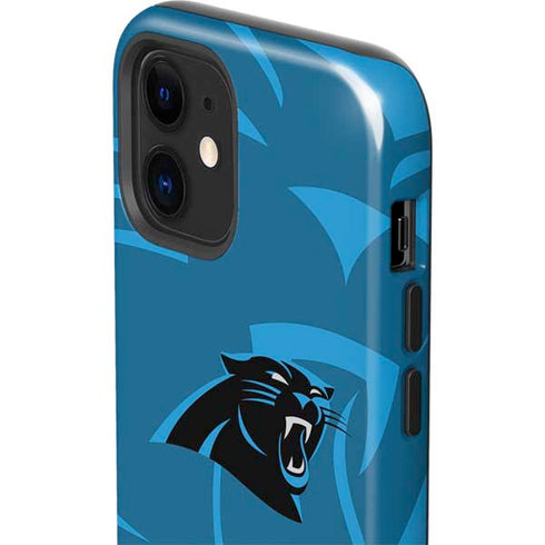 NFL Carolina Panthers Double Vision iPhone 12 Impact Case