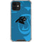 NFL Carolina Panthers Double Vision iPhone 12 Mini Clear Case