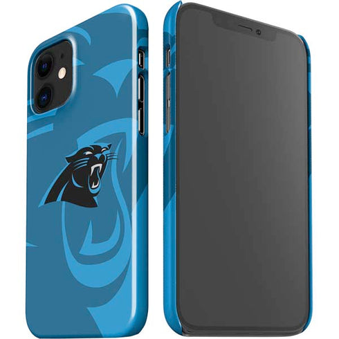 NFL Carolina Panthers Double Vision iPhone 12 Mini Lite Case
