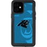 NFL Carolina Panthers Double Vision iPhone 12 Mini Waterproof Case