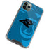 NFL Carolina Panthers Double Vision iPhone 12 Pro Clear Case