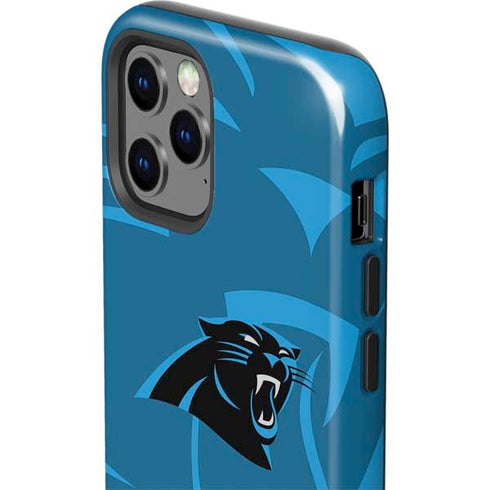 NFL Carolina Panthers Double Vision iPhone 12 Pro Impact Case