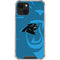 NFL Carolina Panthers Double Vision iPhone 13 Mini Clear Case