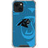 NFL Carolina Panthers Double Vision iPhone 13 Mini Clear Case