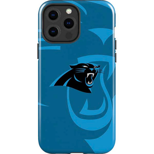 NFL Carolina Panthers Double Vision iPhone 13 Pro Max Impact Case