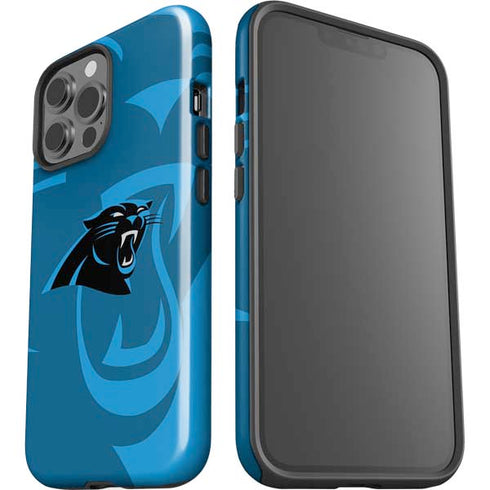 NFL Carolina Panthers Double Vision iPhone 13 Pro Max Impact Case