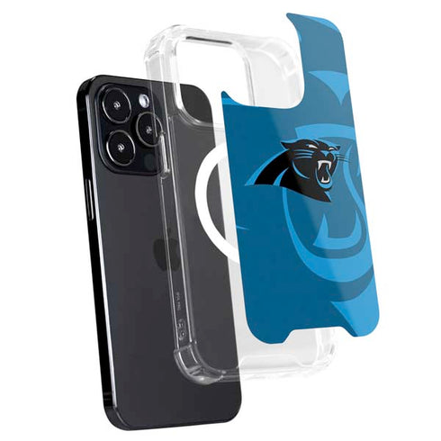 NFL Carolina Panthers Double Vision iPhone 13 Pro Max MagSafe Case