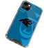 NFL Carolina Panthers Double Vision iPhone 14 Clear Case