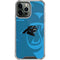 NFL Carolina Panthers Double Vision iPhone 14 Pro Max Clear Case
