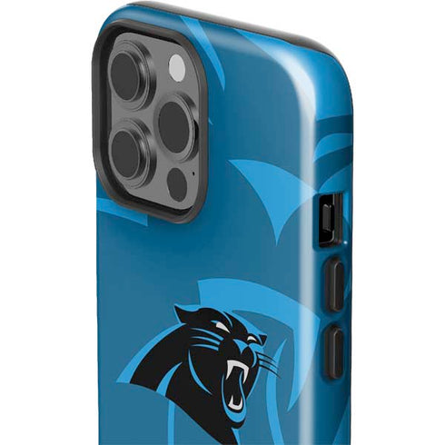 NFL Carolina Panthers Double Vision iPhone 15 Pro Max Impact Case