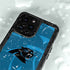 NFL Carolina Panthers Double Vision iPhone 14 Pro Max Waterproof Case
