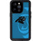 NFL Carolina Panthers Double Vision iPhone 14 Pro Waterproof Case