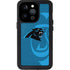 NFL Carolina Panthers Double Vision iPhone 14 Pro Waterproof Case