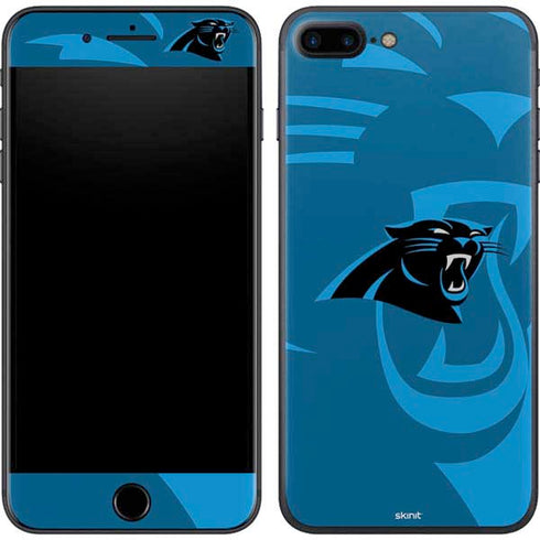 NFL Carolina Panthers Double Vision iPhone 8 Plus Skin