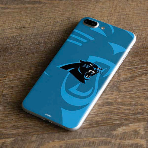 NFL Carolina Panthers Double Vision iPhone 8 Plus Skin