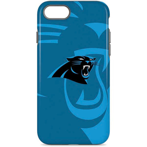 NFL Carolina Panthers Double Vision iPhone 8 Pro Case