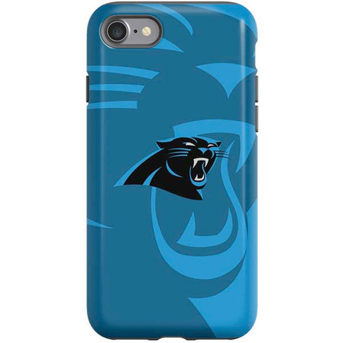 NFL Carolina Panthers Double Vision iPhone SE (2nd & 3rd Gen) Pro Case